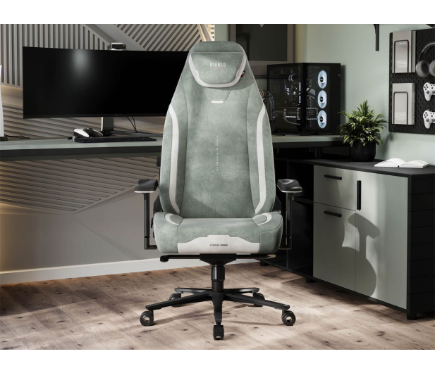 Diablo Chairs X-EYE PRIME CHAIR GOTHIC GREEN - 1527038 - zdjęcie 6